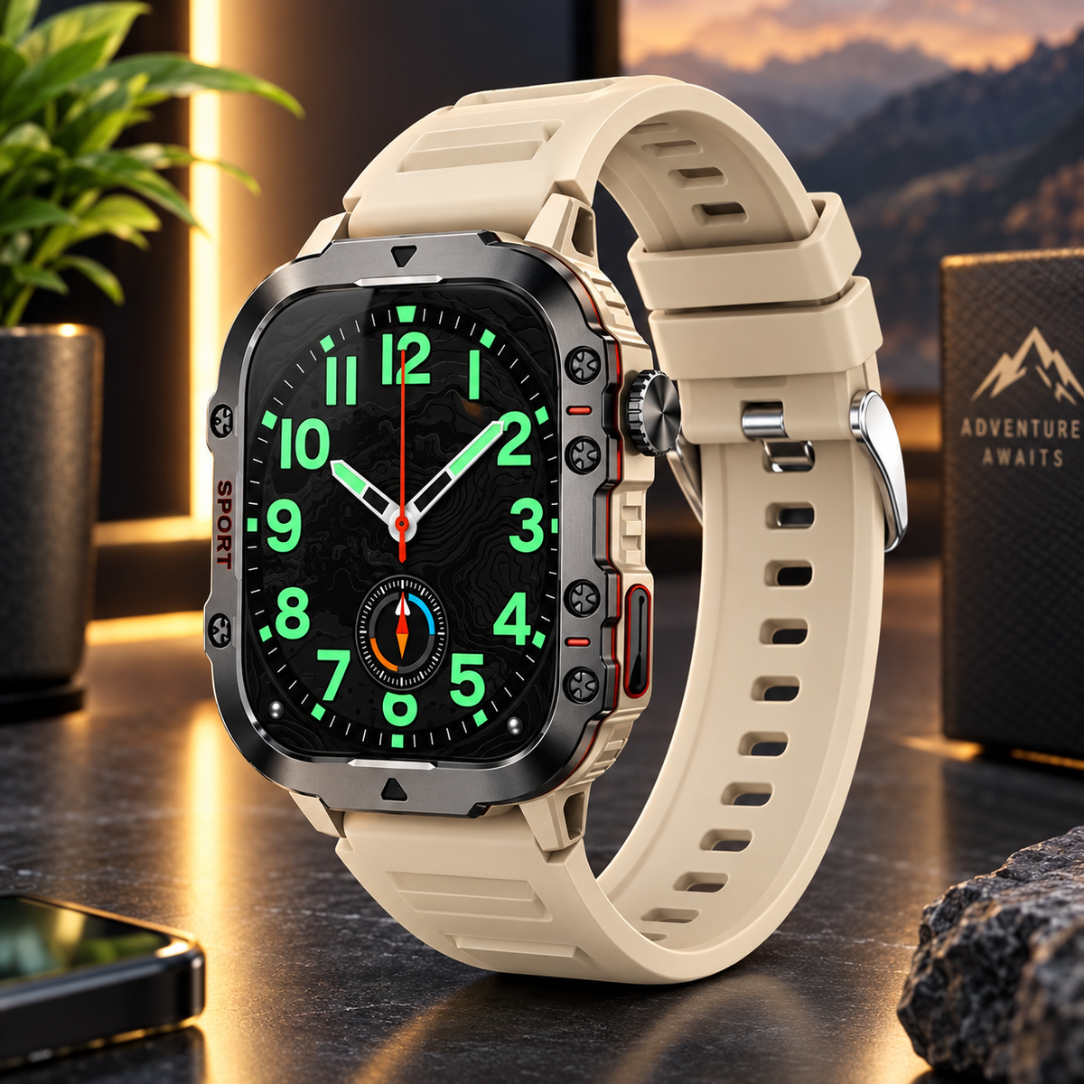 Smartwatch Tactique Sport Pro