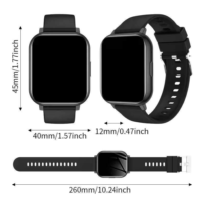 Montre connecté (noir)