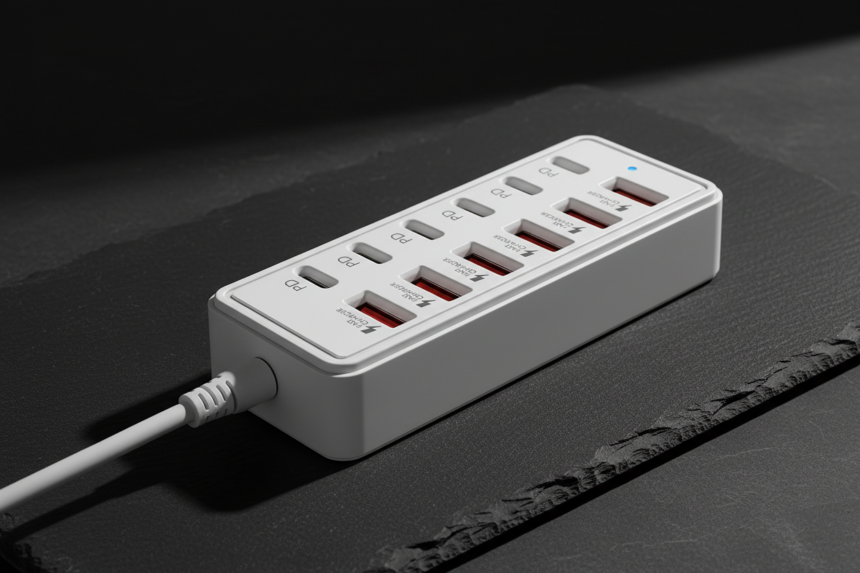 Hub USB 12 ports - dark premium