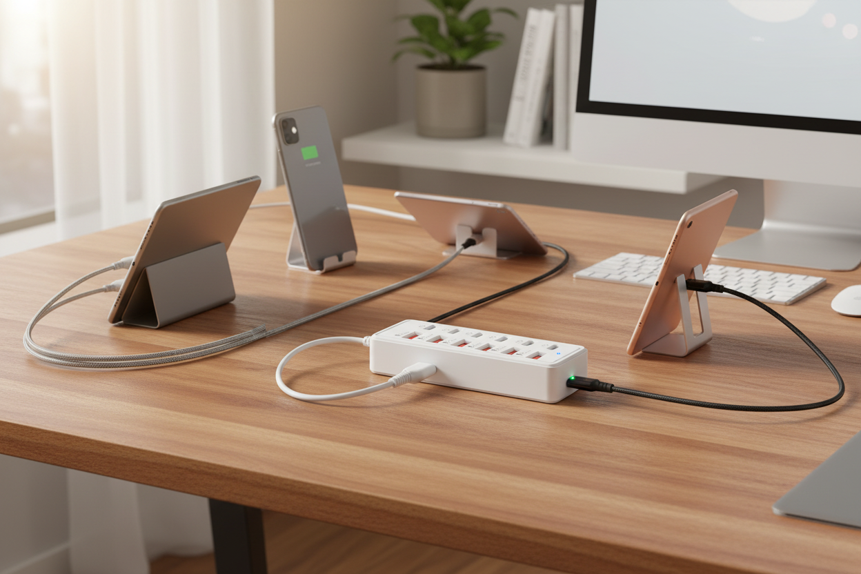 Hub USB 12 ports - lifestyle